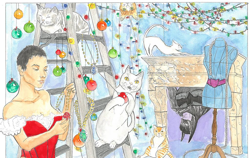 Dessin comics réalisé par un élève adulte au cours de dessin comics à Orvault