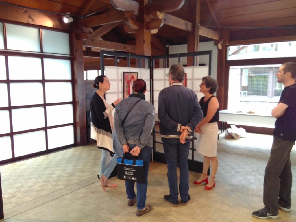 exposition dessin manga de Claire Pacheco à Nantes